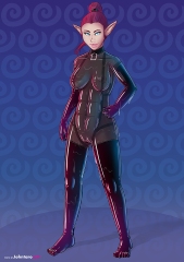 character-profile-laeriel-no-text_catsuit-gloves-socks-oiled