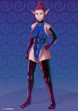 character-profile-laeriel-no-text_gloves-socks-swimsuit-oiled