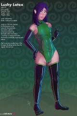 char-profile-lushy_swimsuit-green-glovesandsocks