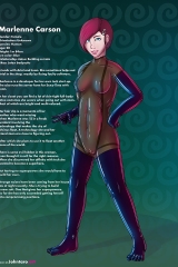 char-profile-marlenne-text_catsuit-gloves-socks-oiled