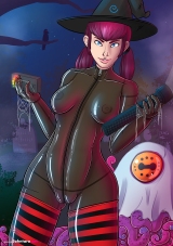 halloween-2023-joan_striped-socks-catsuit-transparent