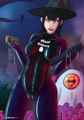 halloween-2023-mavis_catsuit-purple-swimsuit-black