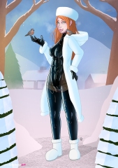 Latex-in-the-snow_Allclothes-oiled_2