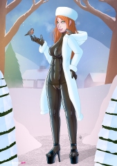 Latex-in-the-snow_Undersuit-coat-hat-shoes