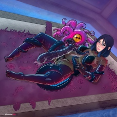 Loky-tentapoked_Bikini-glovessocks-transp-suit-tentacles-probe-over