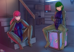 Morning-sisters-corporate-espionage_swimsuit-purple