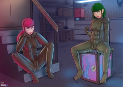Morning-sisters-corporate-espionage_undersuits