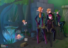 swamp-elves-are-not-your-friend_allclothes-tentasuit