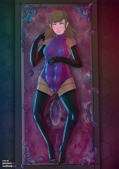 In-the-tenta-massage-pit_latex-undersuit-swimsuit-purple