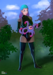 Wild-girl-Catherine_Everything-holding-tentacle