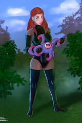 Wild-girl-Aloy_Everything-holding-tentacle
