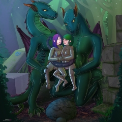 10k-Tall-Year-of-the-dragon-green_Dragons-Catsuits-oiled