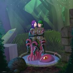 10k-Year-of-the-dragon-_Tentacles-gloves-socks-catsuit
